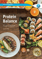 Front page of the Protein balance report