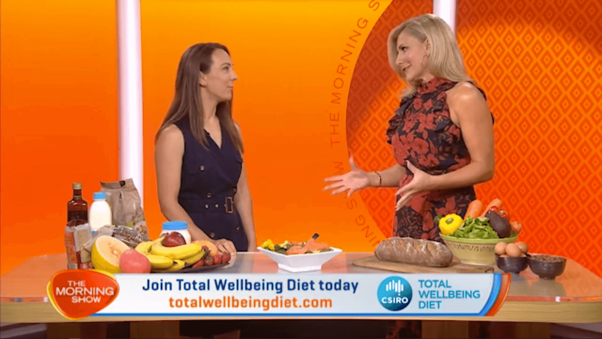 The Morning Show Talks to CSIRO Total Wellbeing Diet Dietitian Pennie