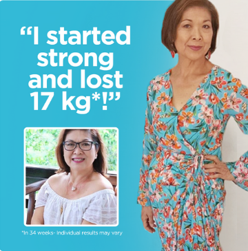 Pat started strong and lost 23 kg with the CSIRO Total Wellbeing Diet