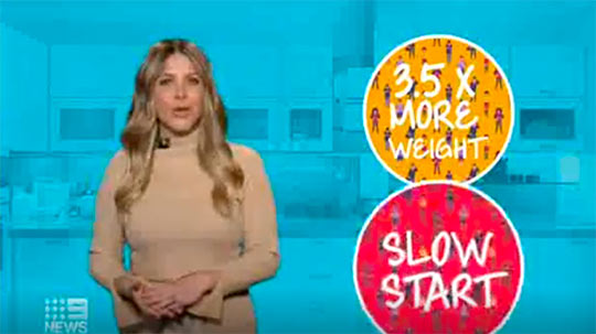 Go hard, early: Nine News