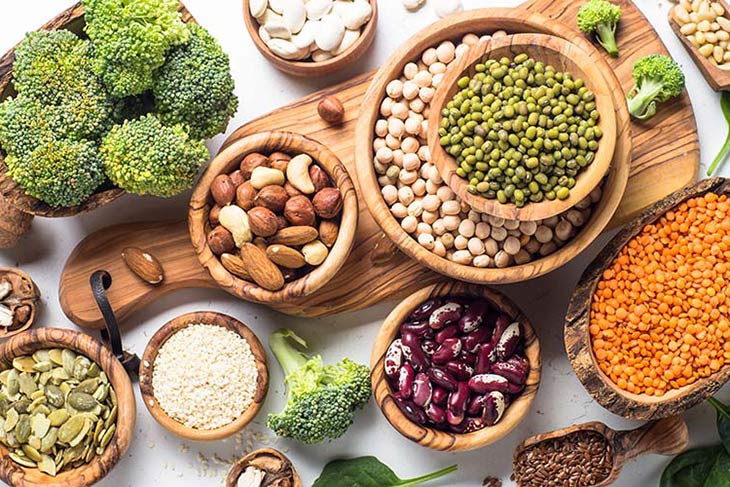 A balanced and healthy fibre diet