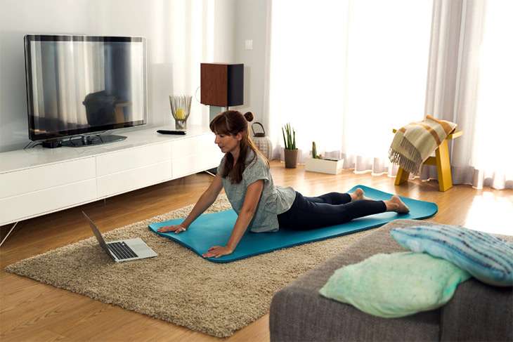 At home workout