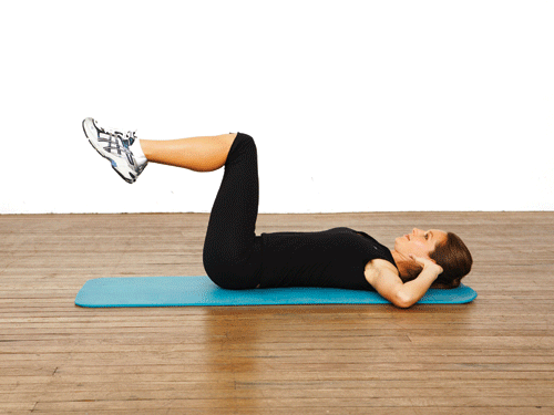 crunch exercise