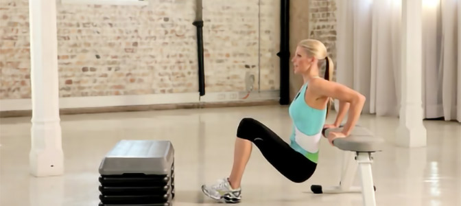 Tricep exercise at home