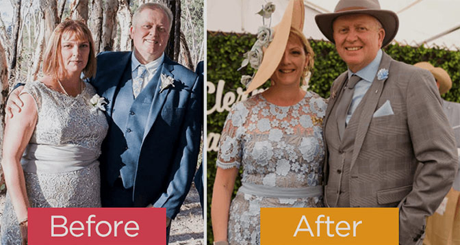 Power couple weight loss