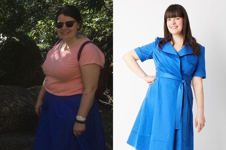 Tracking helped Amy meet her goals