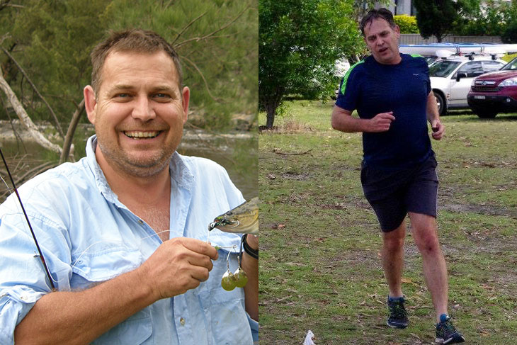 Andrew went from overweight to athlete
