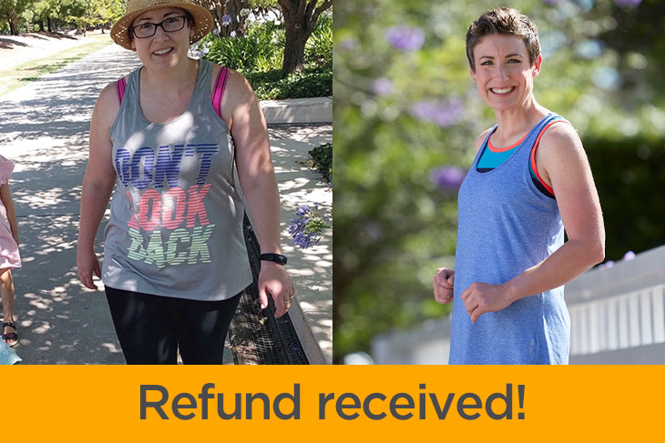 Two goals smashed - weight and half marathon