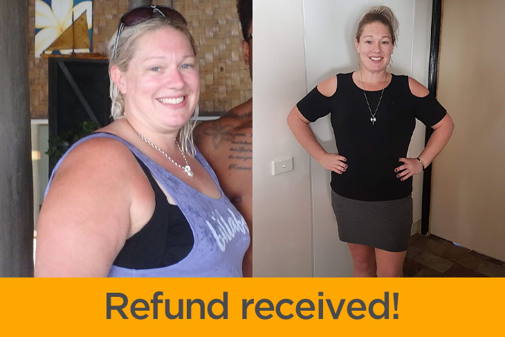 For Kelly, the weight seemed to melt off