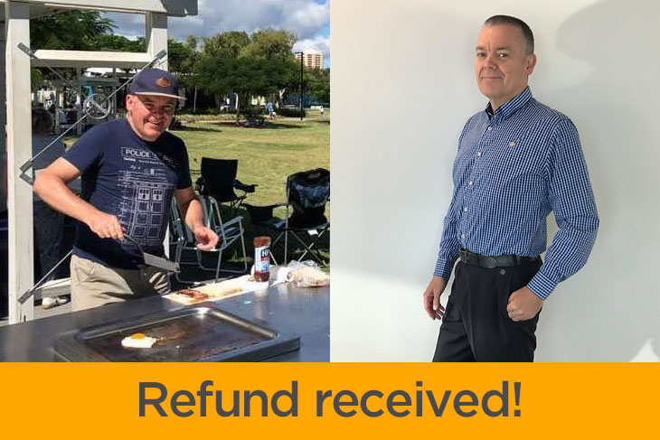 Planning ahead helped Peter shed the weight