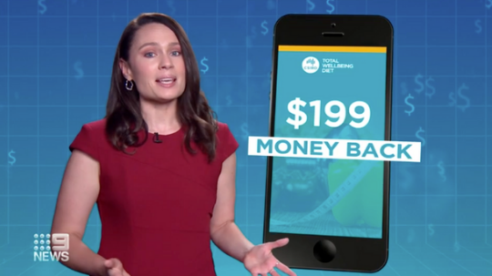 The refund incentive helped Lisa lose more weight: Nine News