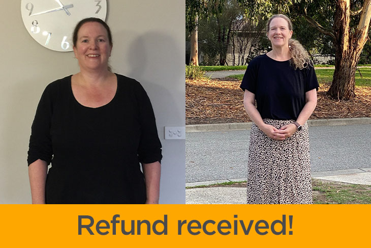 Heidi before and after weight loss