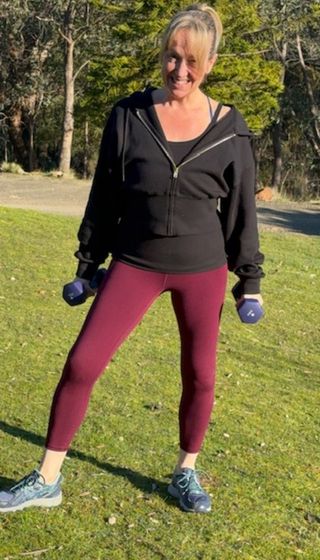 Louise prioritised protein to lose 16kg