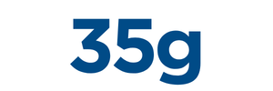 ~35g  the average daily shortfall in protein for women aged 40-55 years