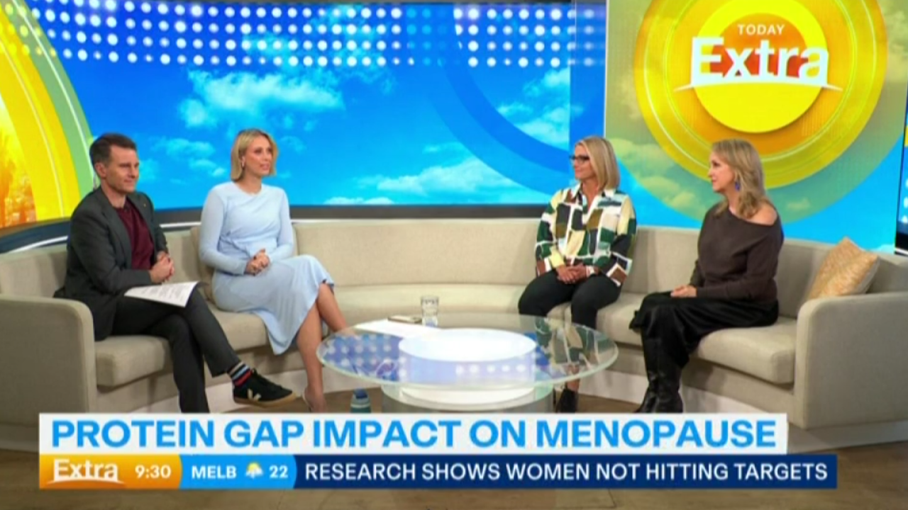 Protein gap impact on menopause: Today Extra